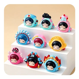 树脂工艺品;文具贴纸;玩偶