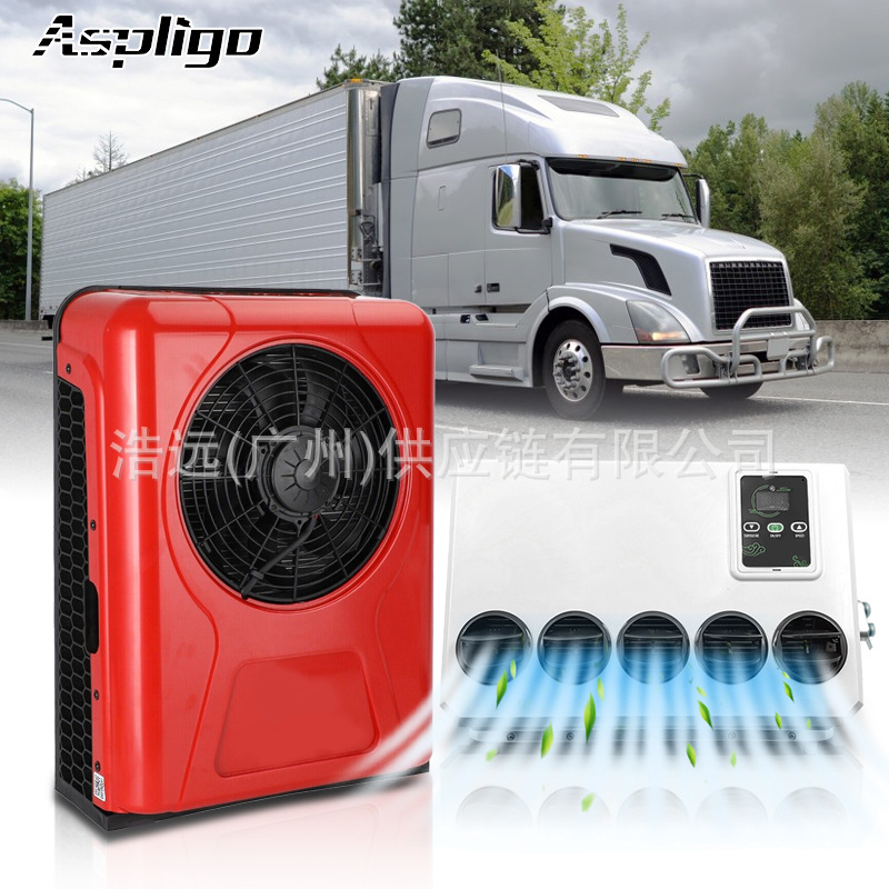 Truck Air Conditioner 12v 24v Electric Inverter Split Car Air Conditioner