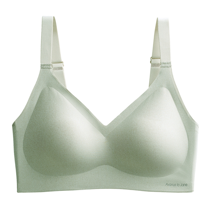 Venta directa de fábrica Comercio electrónico transfronterizo Sudeste de Asia Vietnam Tailandia Mujeres hermosas espalda moldeada sin costuras sujetador de colección lateral