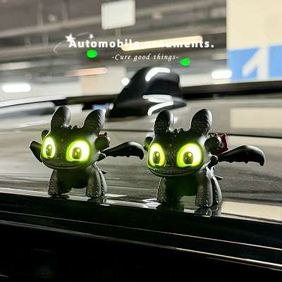 Car Hanging Accessory, Car ornaments - 2-pack-the-wings-are-movable-and-luminous-dual-purpose-ornaments-and-pendants-come-with-traceless-glue