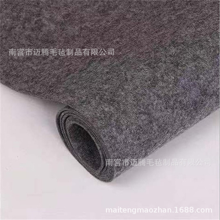 【工厂直营】汽车内饰毛毡布 汽车地毯基布无纺布 條纶化纤地毯