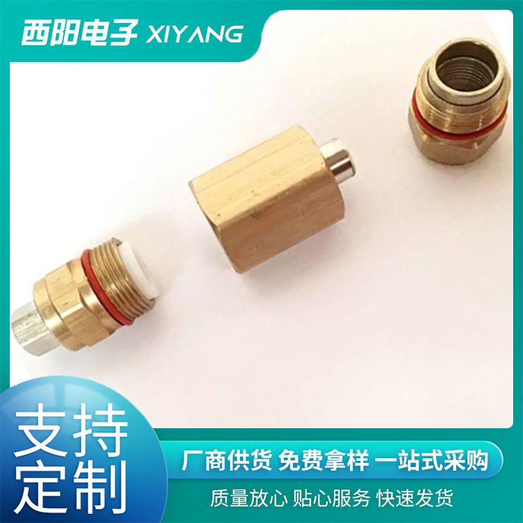 厂家批发射频同轴电缆连接器电视线缆-9掏空FJ防水接头挤压F头