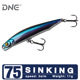 Sinking Minnow Lures Shallow Diving Minnow Baits Fresh Water Bass Swimbait Tackle Gear