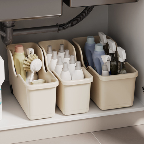 Japanese wheeled storage box kitchen cabinet mask miscellaneous refrigerator storage box dormitory drawer organizer desktop storage box