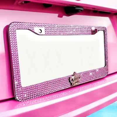 Car License Plate Frame Stainless: License plate holder/license plate holder