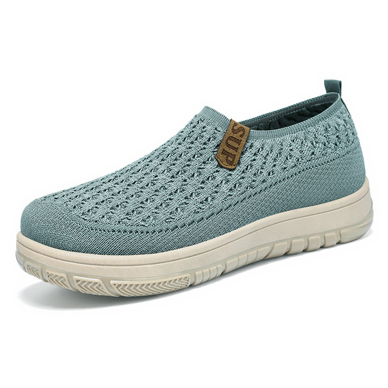 Zapatos zapatos casuales de todo fósforo de color sólido para mujer, zapatos perezosos de un pie, suela suave, pies no cansados, zapatos planos de comercio exterior, zapatos de mujer al por mayor