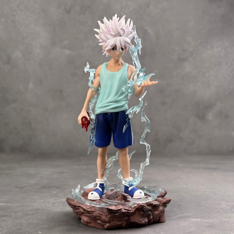 Full-Time Hunter Kiki Figure Thunder God Speed Kiki Kojie Anime Peripheral Model Trendy Ornaments Wholesale