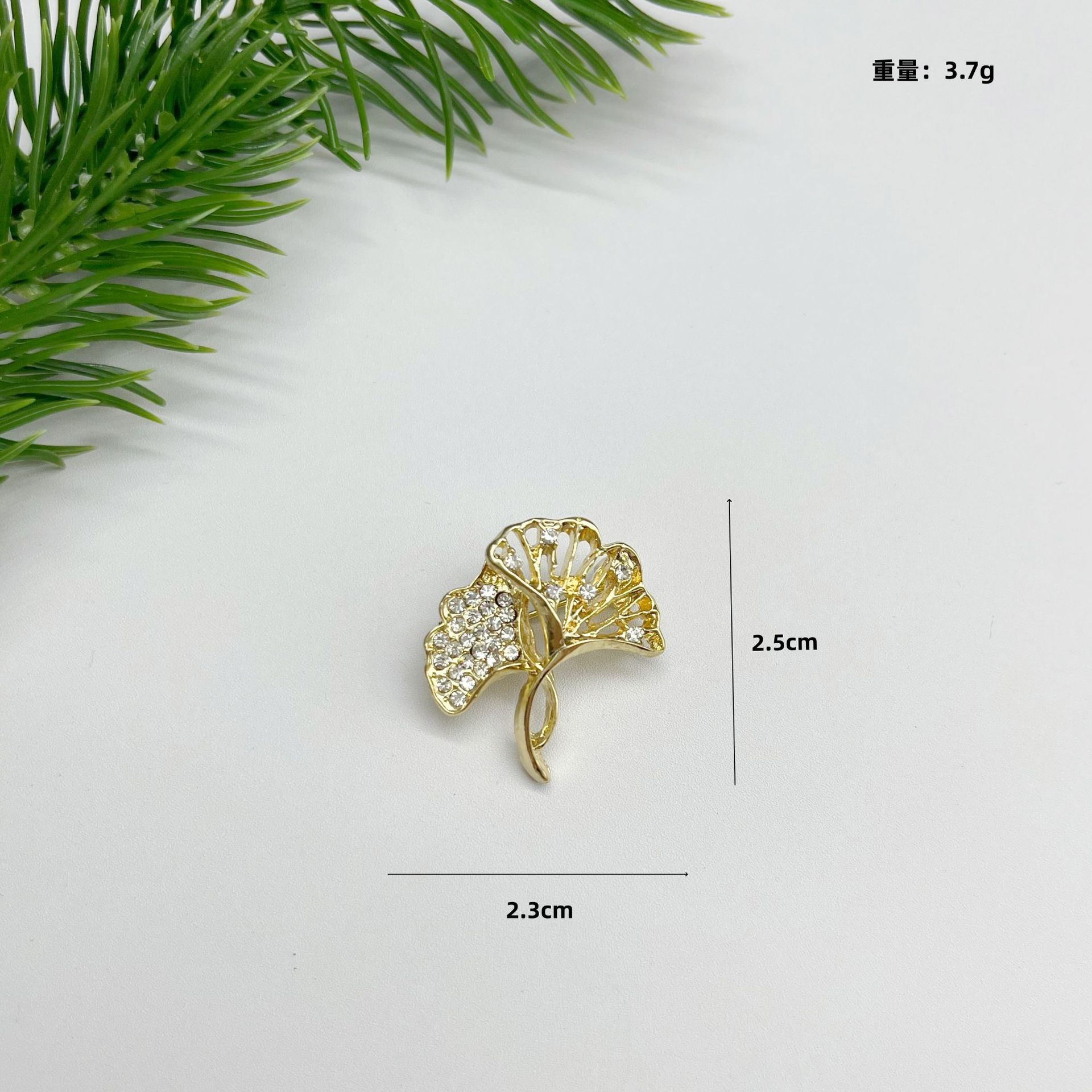New Style Camellia Anti-Exposure Buckle Wholesale Pearl Brooch_voghion.com