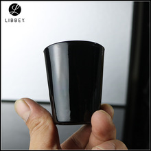 进口利比烈酒杯小号白酒杯品酒杯墨黑色盲品酒杯子威士忌杯洋酒杯