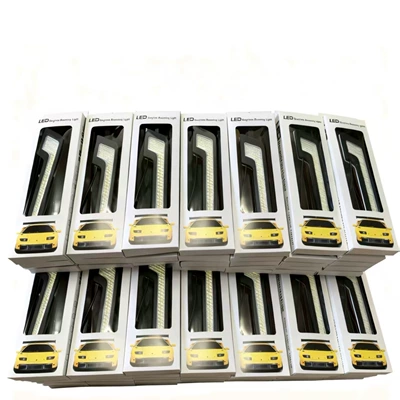 Led Car Lights Universal Daytime Running Lights 7-Shaped Daytime Decorative Car Lights
