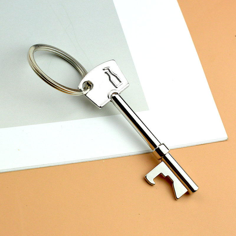 Creative Beer Bottle Opener Keychain Trendy Men's Car Key Pendant Portable Bottle Opener Wholesale Creative Beer Bottle Opener Keychain Trendy Men's Car Key Pendant Portable Bottle Opener Wholesale