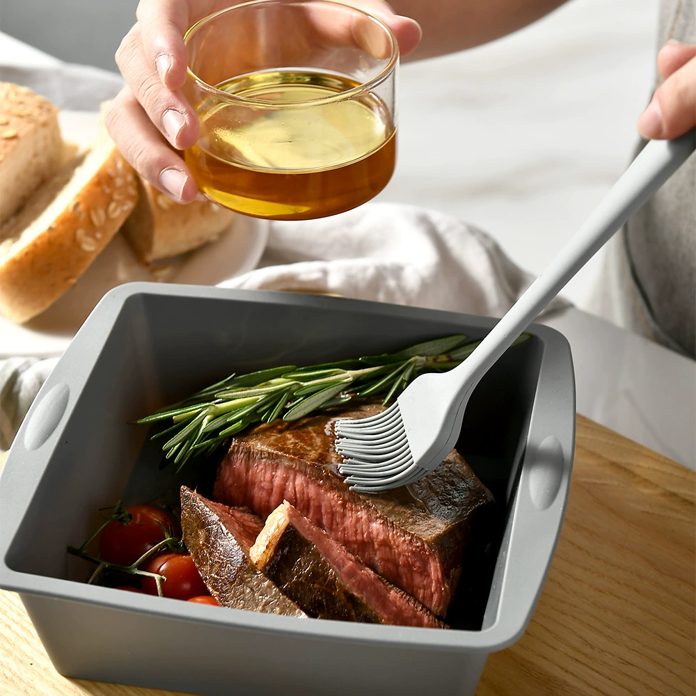 Heat‑resistant 18‑piece baking set — rectangular loaf pan, molds, measuring cups & utensils