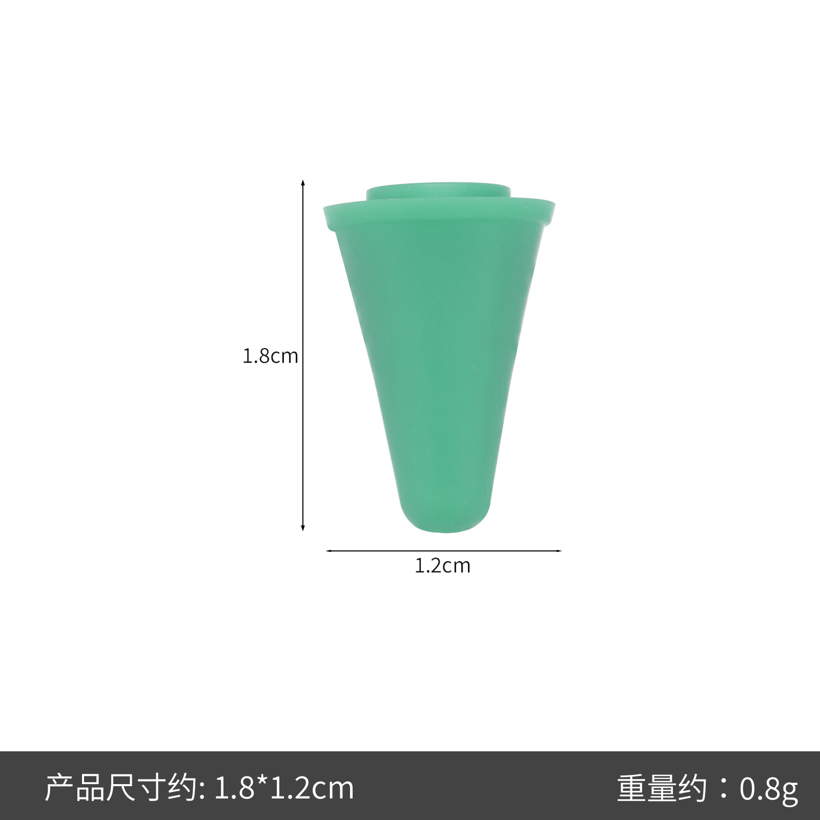 Suéter aguja gorra pullover al por mayor gorro de goma aguja herramienta de tejer aguja de palo anti-off suéter aguja cabeza cubierta de lana herramienta