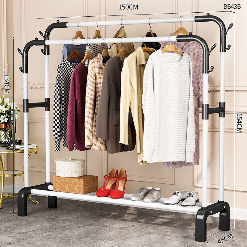 150CM-[화이트 더블폴] 업그레이드된 강화다리-