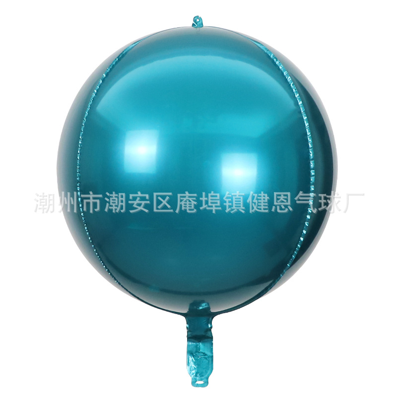 Globo aluminio redondo 4D grande