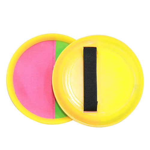 Catch and Toss Fun Sticky Target Ball Suction Cup Ball Sticky Ball Racket Parent-Child Interactive Outdoor Sports Toy for Children Kindergarten