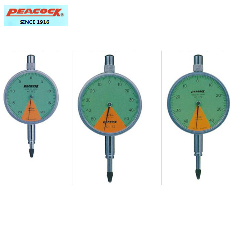 进口日本PEACOCK孔雀针盘式千分表15Z/15Z-SWF/5Z-XB/5Z/17Z