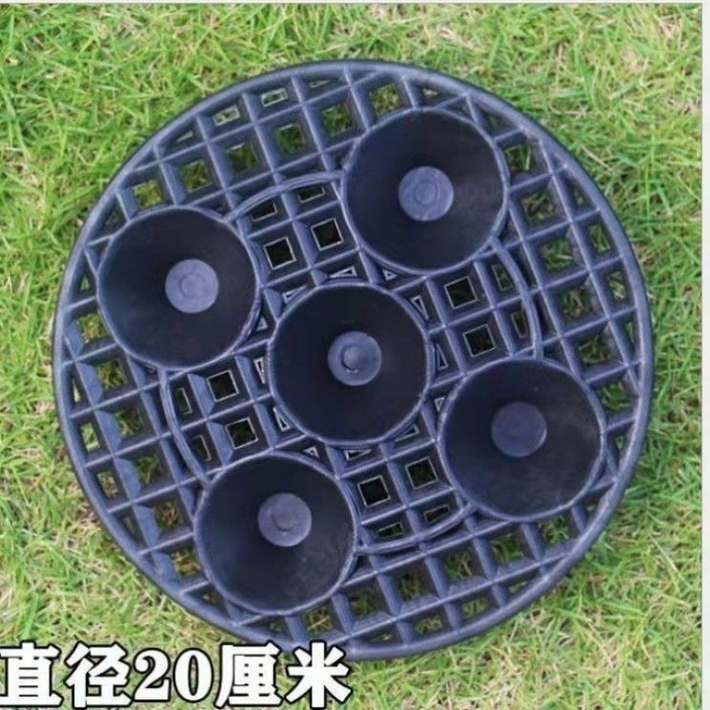 根をコントロールするための特別なシャーシ、根腐れ防止、丸い黒、マルチ仕様、通気性のある苗ポットホルダー、ユニバーサル家庭用メーカー|undefined