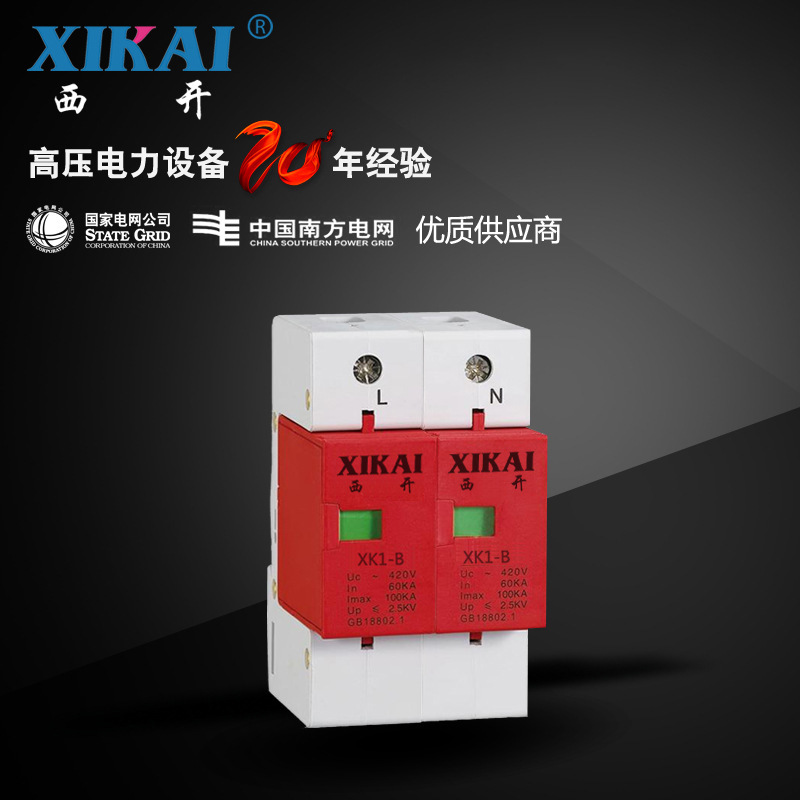 厂家直销现货供应西亚电气避雷电涌保护器防雷开关浪涌保护器