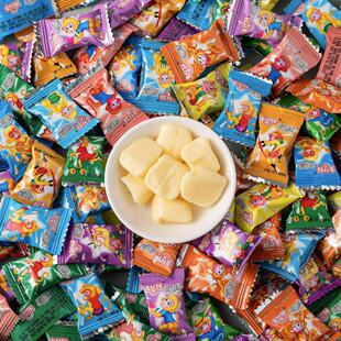 金絲猴奶片糖童年經典懷舊糖果結婚婚慶散裝喜糖婚宴招待年貨批發