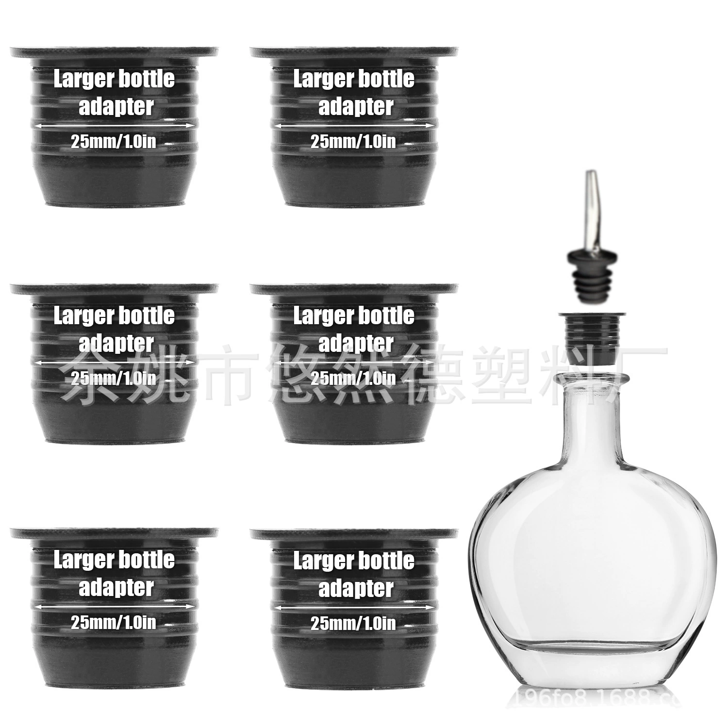 Новое вино бутылка ликер Liquor Pourer Adapters красный винный пробка горловина адаптер