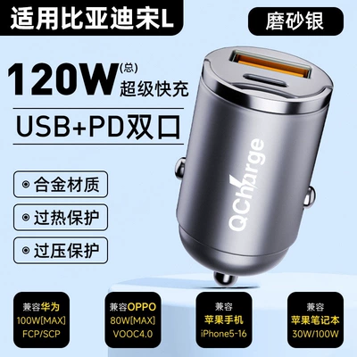 Qin L, Song, Seal 06, Siqaret yandırıcısı - default-item-specifically-for-song-l-120w-hidden-model-matte-silver