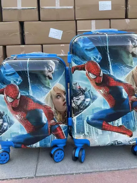 New fashion 18 inch 20 inch cartoon cute universal wheel to reduce the burden of primary school students schoolbag children luggage case luggage travel