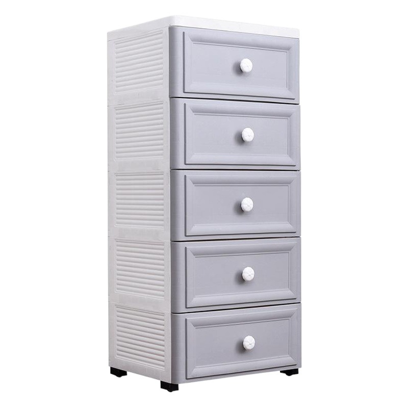 15/18/25 Wide Gap Storage Cabinet Drawer-Type Kitchen Storage Cabinet Plastic Bedside Table Bathroom Narrow Cabinet