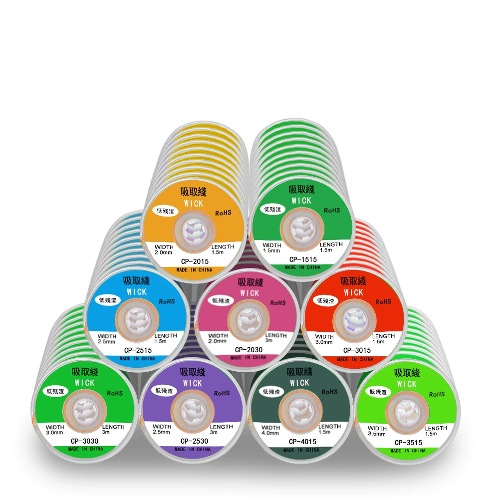 Линия всасывания олова Лента для удаления олова Всасывающая лента олова Мобильный телефон Электронное обслуживание Очистка остатков припоя Соединение припоя Линия всасывания олова