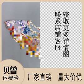 溢希绣品 汉服云肩欧根纱底刺绣假领子马面裙古风服装配饰新中式