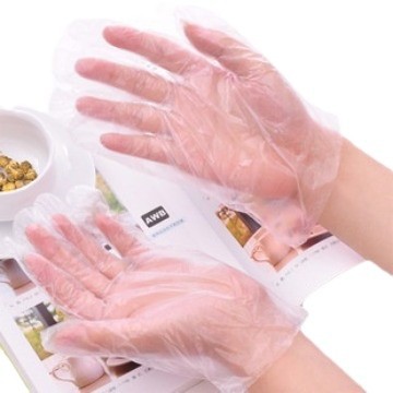 Guantes desechables, 100 piezas, de calidad alimentaria, transparentes, para belleza, tareas domésticas, limpieza e higiene, 50 piezas