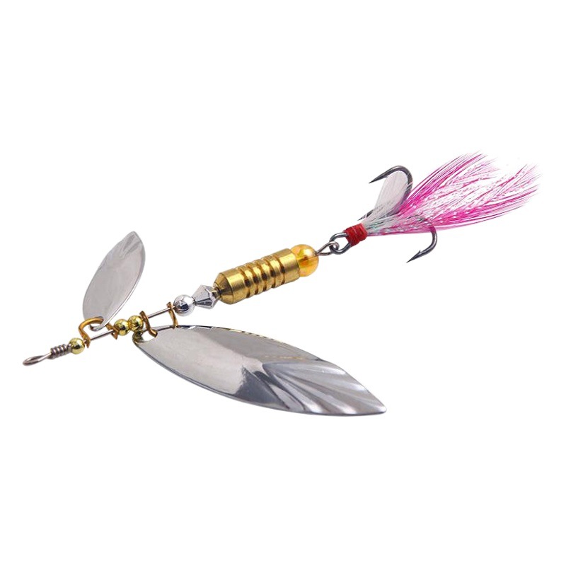 Luya cebo lentejuelas gancho de pesca 6,7g/6cm metal hoja de sauce lentejuelas cebo falso Pesca de Mar cebo de agua dulce artes de pesca