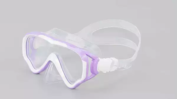 Purple and white