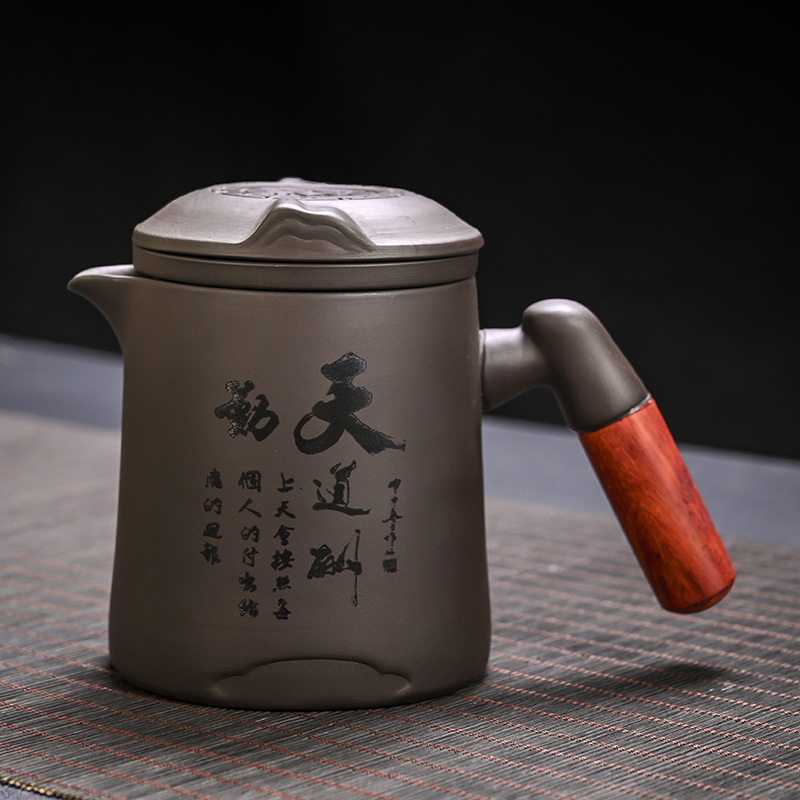 旅行茶具套装快客杯一壶六杯茶壶茶杯便携功夫茶具户外紫砂泡茶器