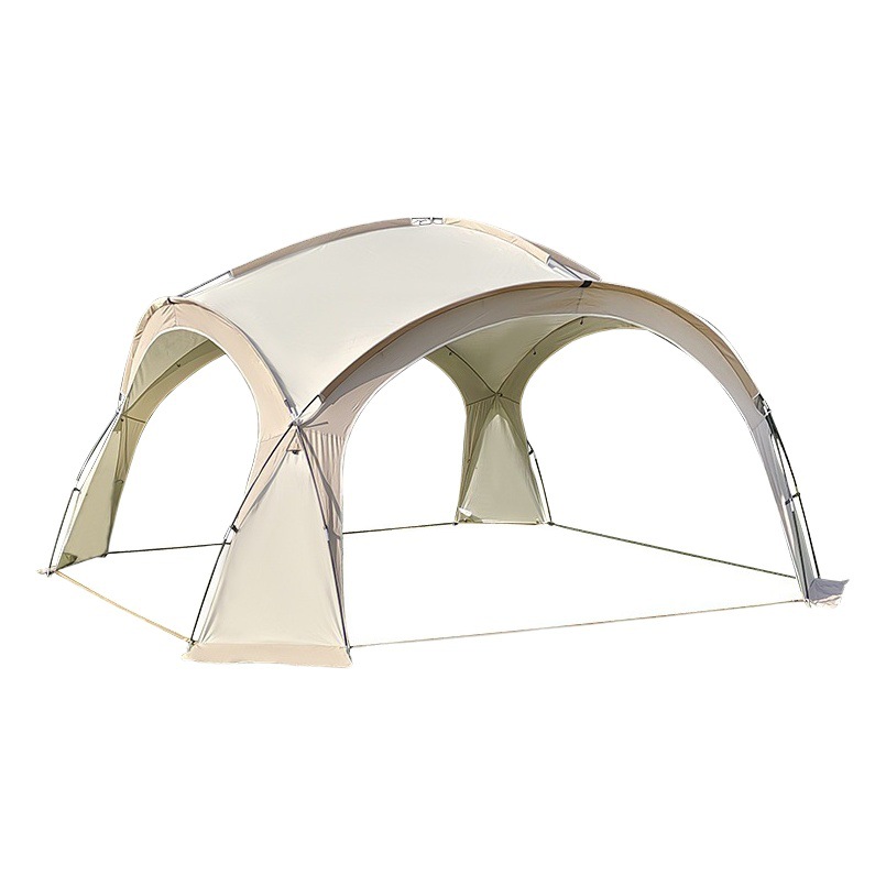 Stoic Outdoor Camping Style Dome Canopy Large Tent Camping Style Rainproof and Sunproof Oversized Awning Pergola