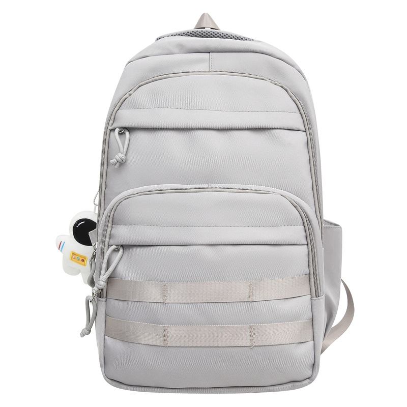 Nueva mochila estilo Coreano simple hombre y mujer estudiante mochila de gran capacidad mochila de la computadora de viaje de ocio