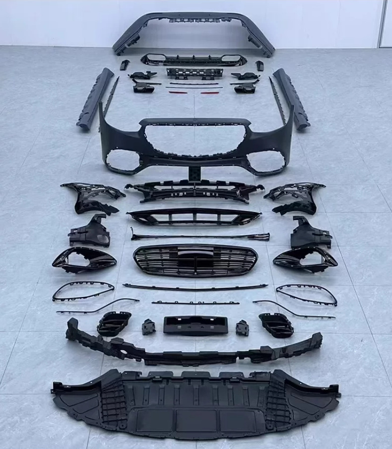 21-25 Models of Mercedes-Benz S-Class W223 S400 Modified with S63 S65Amg S450 Body Kit Maybach Body Kit Side Skirts