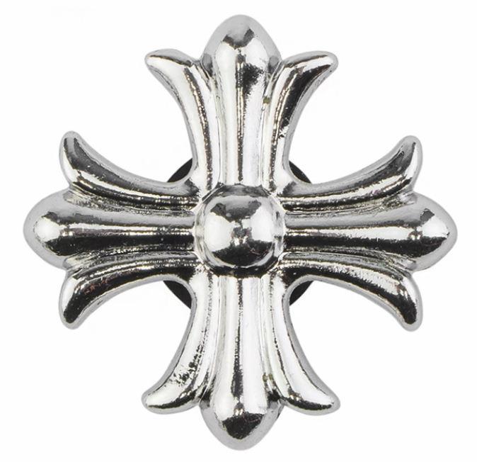 2023 nuevo centro comercial mismo estilo metal agujero zapatos hebilla zapato flor DIY rhinestone tridimensional zapato hebilla Accesorios al por mayor