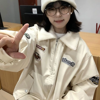 6新冬季羽绒棉服女小个子棒球服夹棉感棉袄加厚夹克外套