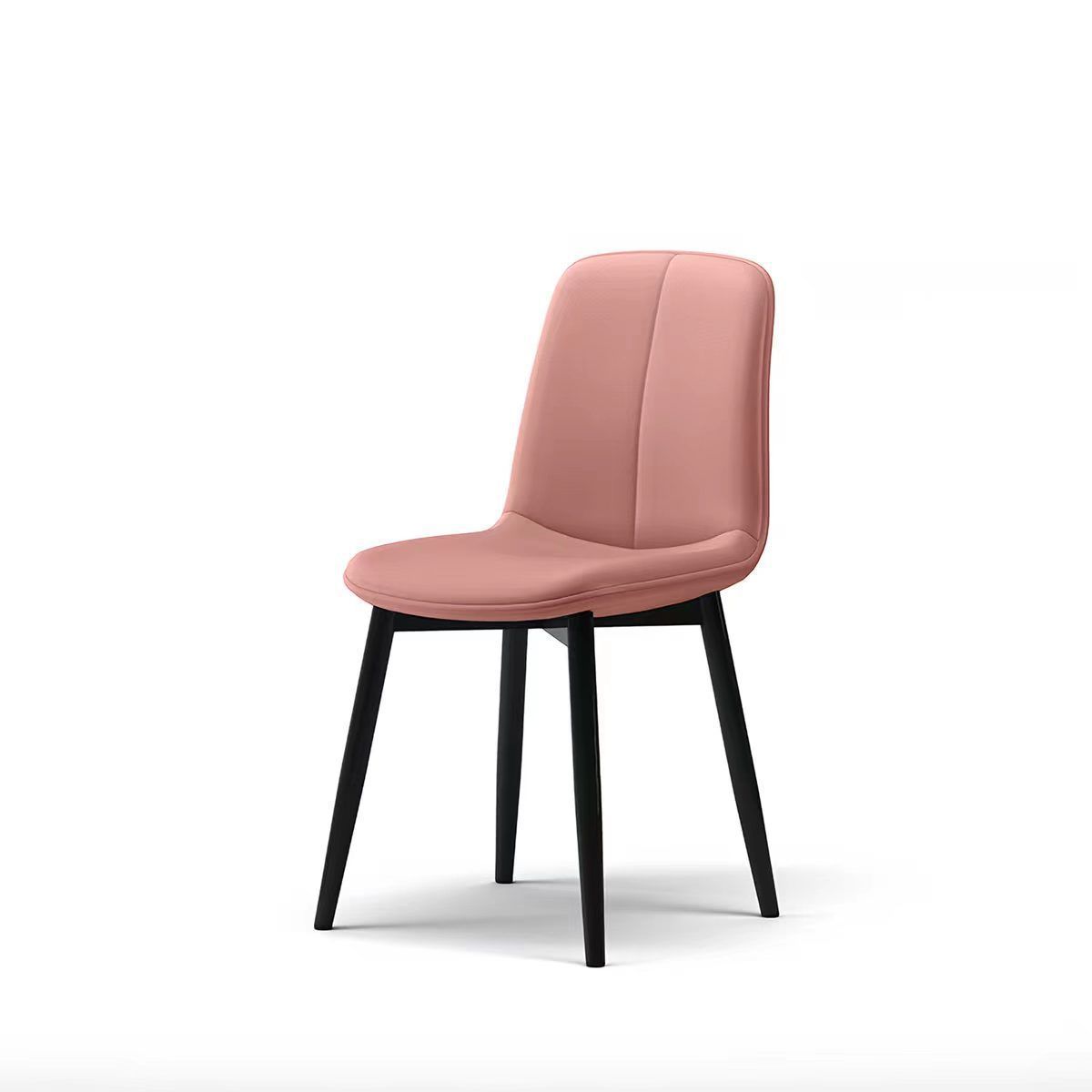 Sillas de comedor domésticas nórdicas lujosas sillas de respaldo de hierro forjado modernas y simples para negociar mesas de comedor taburetes sillas