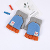 Children's street keep warm demi-season gloves suitable for men and women, wholesale, 4-8 years, playing snow outdoors