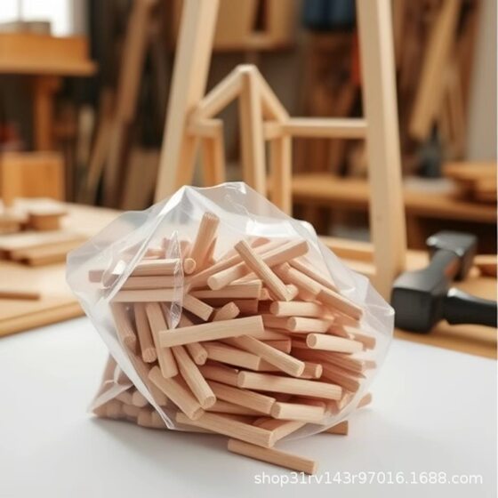 Cork manufacturers wooden peg wooden wedge wooden tenon wooden tip straight grain twill beech pine connecting piece furniture accessories