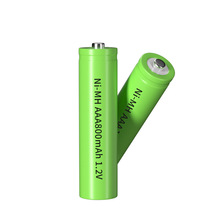 源頭廠家批發1.2V鎳氫充電電池 800mAh 1000mAh 數碼玩具柱式5號7