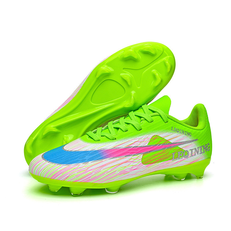 Zapatillas de Fútbol Juvenil TF AG TPU Malla Ligero para Césped Artificial
