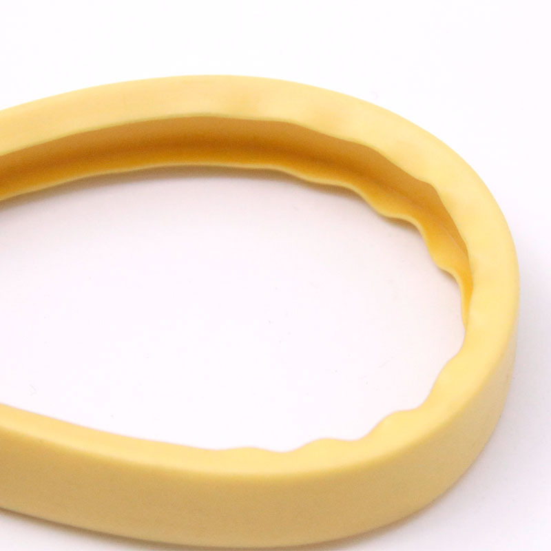 PVC amarillo abertura suave barra U plástico PVC extrusión especificaciones de color se puede hacer de acuerdo con los dibujos