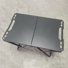 户外露营战术桌野营速开轻量化便携式折叠桌跨境简易可升降战术桌