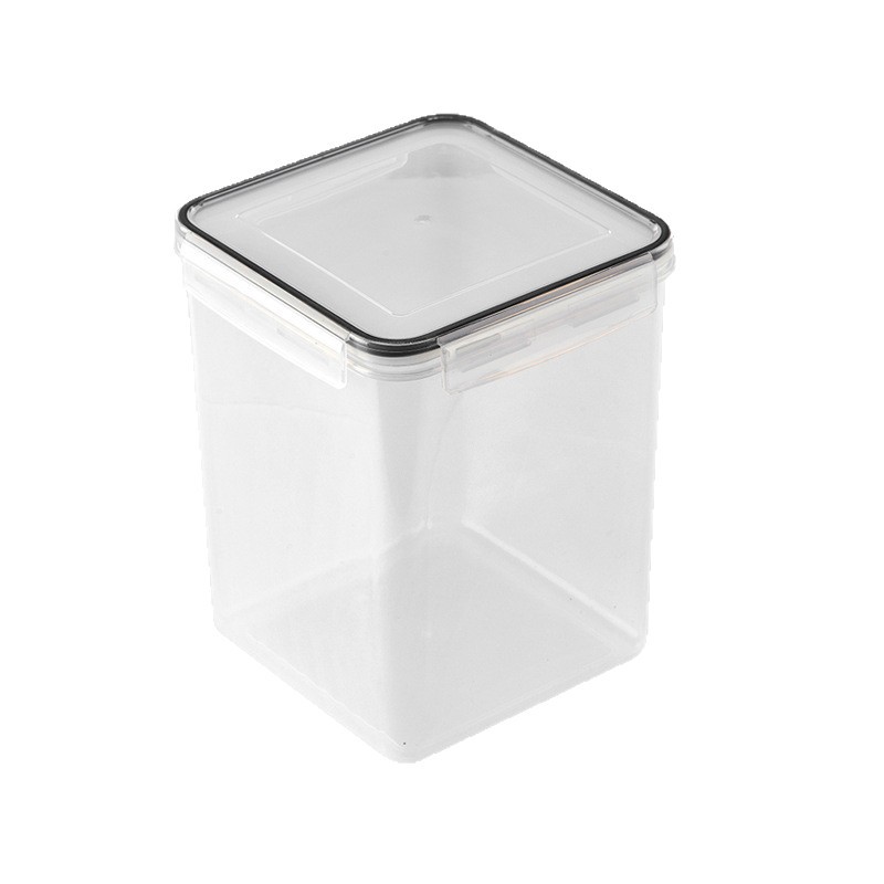 Caja de almacenamiento de juego transfronterizo Tanque sellado de cocina Refrigerador de plástico PP sellado transparente Caja de almacenamiento de alimentos nuevos