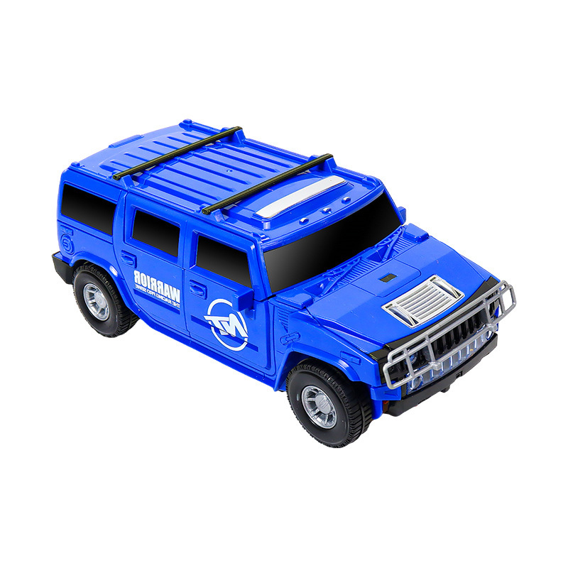 Niños deformación eléctrica todoterreno Hummer acrobacias juguetes giratorios universales proyección de luz de música al por mayor