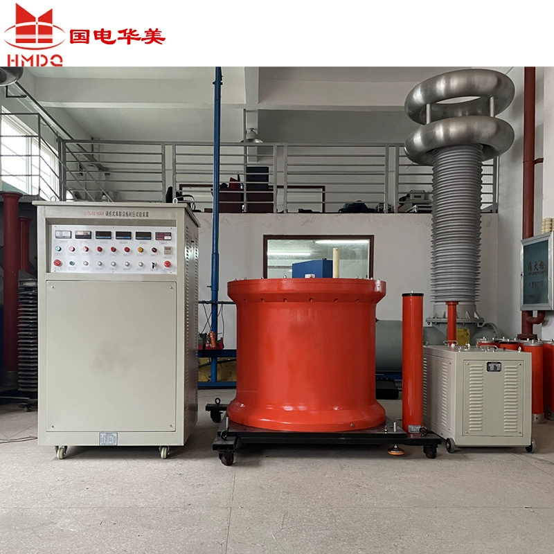 Последовательный резонансный трансформатор для регулировки тандемного резонансного устройства для выдержки давления промышленная частота тестер сопротивления давлению последовательный резонанс