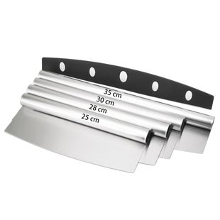 Stainless steel pizza pizza cutter half moon round dough cutting scraper knife shake knife hob kitchen baking tools